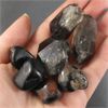 Image 1 : Lot of Polished Onyx & Raw Smoky Quartz Points