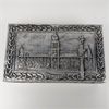 Image 1 : Vintage Wapszawa Wooden & Metal Trinket Box 