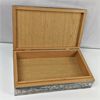 Image 2 : Vintage Wapszawa Wooden & Metal Trinket Box 