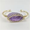 Image 1 : New Amethyst Cuff Bracelet 