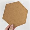 Image 2 : Lot of Self Adhesive Hexagon Cork Board Tiles 