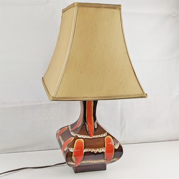 MCM Ceramic Table Lamp - Working Condition