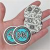 Image 3 : Box of Vintage Milk Bottle POG's 