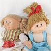 Image 2 : Set of 2 Vintage Cabbage Patch Like Dolls 