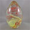 Image 1 : Vintage Blown Glass Paper Weight 5.5" Tall
