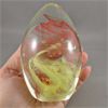 Image 2 : Vintage Blown Glass Paper Weight 5.5" Tall