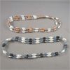 Image 2 : Set of 2 Adjustable Magnetic Hematite Bracelet/Necklace Strands