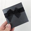 Image 2 : Lot of 10 Black Cardboard Bracelet Jewelry Boxes