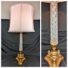 Image 1 : Vintage Table Lamp 34" Tall
