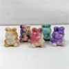 Image 2 : Set of 5 Mix Color Stone Rabbits 