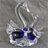 Image 1 : Hand Blown Glass Swans