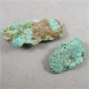 Image 1 : Lot of 2 Raw Turquoise Stones from Kingman Mine in Nevada