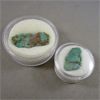 Image 3 : Lot of 2 Raw Turquoise Stones from Kingman Mine in Nevada