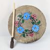 Image 1 : Hand Painted 14" Hand Drum