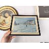 Image 2 : Set of 4 Vintage Framed Prints - Various Sizes