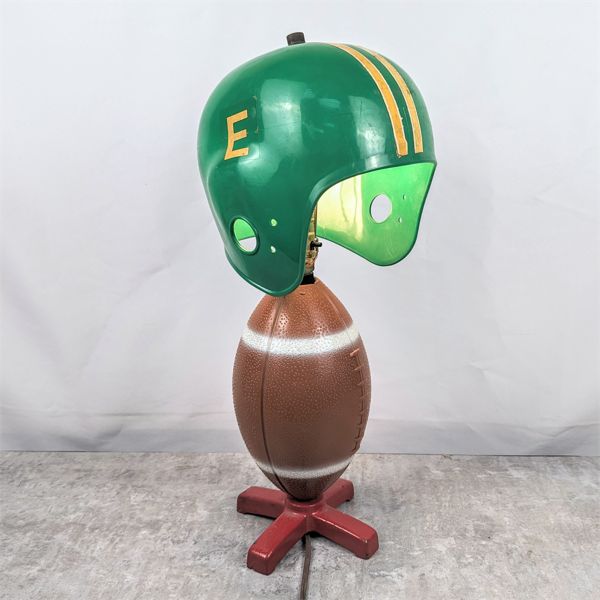 Vintage Football Man Cave Lamp 20"