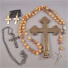 Image 1 : Brass Cross, 2 Cross Necklaces and Cross Earrings