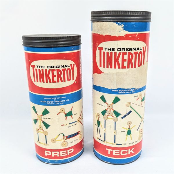Vintage Tinker Toys - Prep & Teck Sets