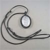 Image 1 : NEW Macramé Wrap Quartz Gemstone Pendant Necklace - Adjustable Size