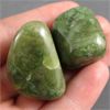 Image 1 : Set of 2 Green Garnet Specimens