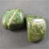 Image 2 : Set of 2 Green Garnet Specimens