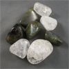 Image 2 : Lot of Polished Labradorite & Crackle Quartz Specimens