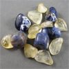 Image 1 : Lot of Polished Citrine & Sodalite Specimens