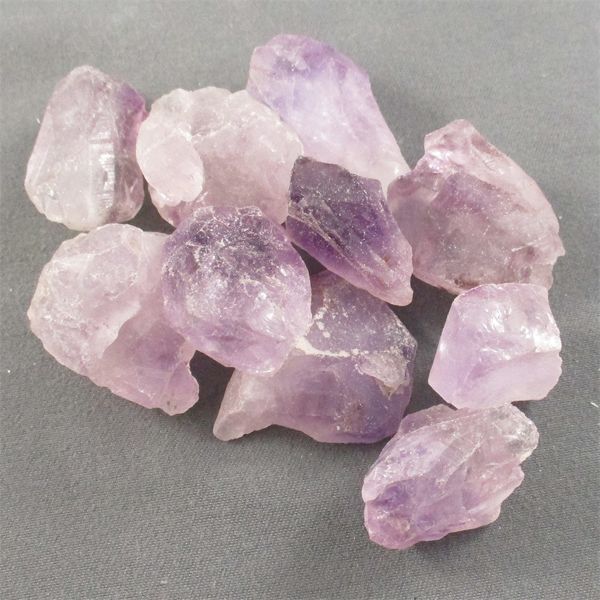 Lot of Raw Amethyst Points