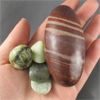 Image 1 : Lot of Polished New Jade & Shiva Lingam Specimens