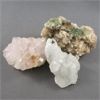 Image 1 : Lot of 3 Zeolite Crystal Clusters