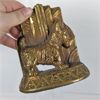 Image 2 : Set of 2 Solid Brass Scottie Dog Bookends