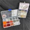 Image 2 : Set of 2 New Wire Necklace kits with Beads, Cases & Instructions 