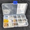 Image 3 : Set of 2 New Wire Necklace kits with Beads, Cases & Instructions 