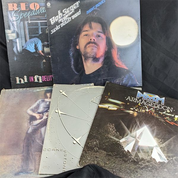 Lot of 5 Vinyl LP Record Albums