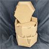Image 1 : Lot of 24 New Hexagon Cork Board Tiles