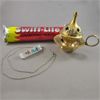 Image 1 : Brass Incense Burner, Selenite Chakra Necklace & Swift Lite Charcoal Package