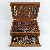 Image 1 : Large Lot of Vintage Jewelry and Jewelry Box