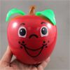 Image 3 : Vintage 1972 Fisher Price Happy Apple Musical Chime Red Roly Poly Toy