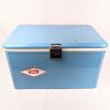 Image 1 : 1960's Light Blue Coleman Low Boy Cooler - Very Good Condition!