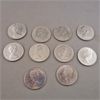 Image 2 : Set of 10 Canadian .50 Cent Coins - 1974 Winnipeg Centenial Dollar Token - Jello #157 Studebaker 