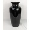 Image 2 : Set of 2 Large Black & White Ceramic Vases 
