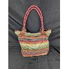 Image 2 : The Sak Cambria Crochet & Leather Multi Color Purse Tote Dual Handle