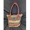 Image 5 : The Sak Cambria Crochet & Leather Multi Color Purse Tote Dual Handle