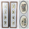 Image 1 : Set of Two 3D Decoupage Picture Frames 24.5" x 6.5"