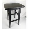 Image 2 : Black Stool or Plant Stand 26" x 15" x 11"