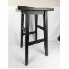 Image 3 : Black Stool or Plant Stand 26" x 15" x 11"