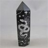 Image 2 : Mystical Etched Obsidian Tower 2"
