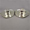 Image 2 : Set of 2 Brass Cowboy Hats 5.5" x 5.25" x 1.5"