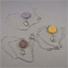 Image 2 : Set of 3 Essential Oil Diffuser Necklaces - Starfish , Buddha, Dragon