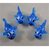 Image 2 : Set of 4 Lampwork Glass Fish